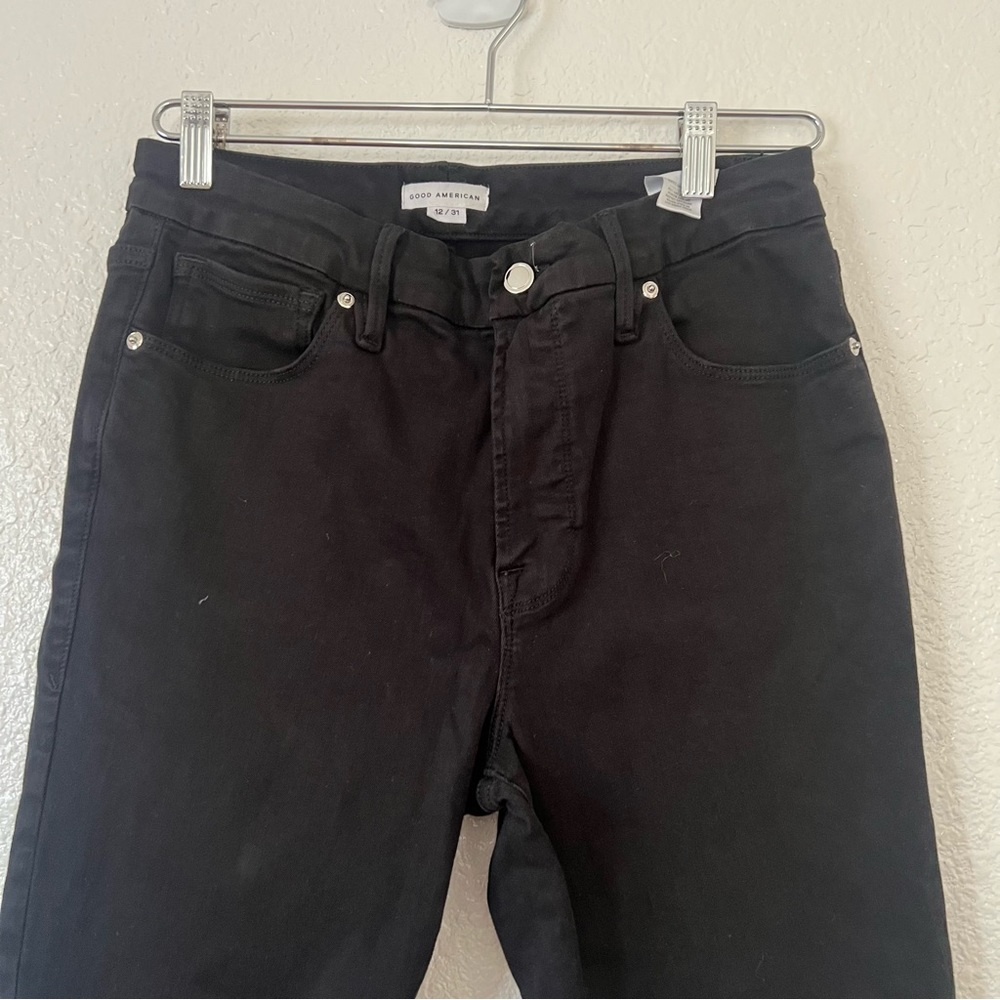 Good American Good legs High Rise Skinny Jeans 31 - Picture 6 of 10